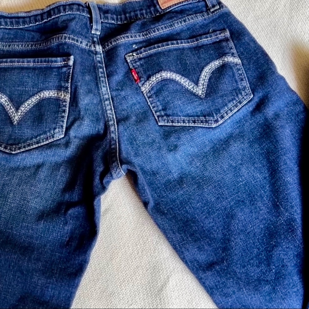 Levis 524 too super low